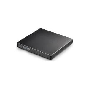 CoreParts Portable Slim - Laufwerk - CD-RW / DVD-ROM kombiniert - 24x10x24x/8x - USB2.0 - extern - Schwarz (MSE-DVDCDRW)