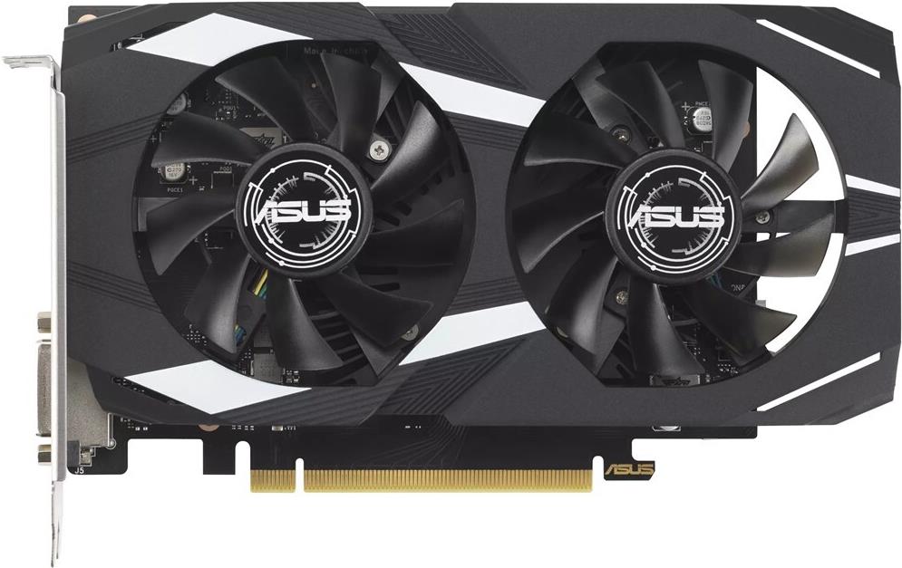 ASUS Dual GeForce RTX 3050 6GB - OC Edition - Grafikkarten - GF RTX 3050 - 6GB GDDR6 - PCIe 4,0 - DVI, HDMI, DisplayPort (90YV0K60-M0NA00)