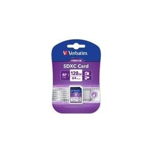 Verbatim SECURE DIGITAL CARD XC 128GB SECURE DIGITAL CARD XC 128GB UHS1 (SDXC) CLASS 25,40cm (10) (44025)