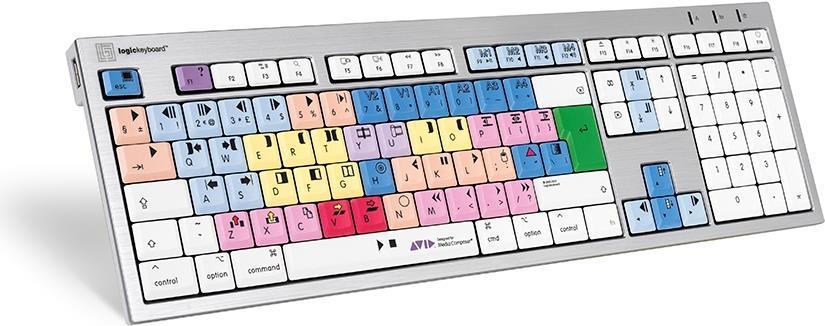Logickeyboard LKB-MCOM4-CWMU-UK. Tastatur Formfaktor: Standard. Tastatur-Stil: Gerade. Übertragungstechnik: Verkabelt, Geräteschnittstelle: USB, Tastatur-Schlüsselschalter: Mechanischer Switch, Tastaturaufbau: QWERTY. Kabellänge: 1,5 m. USB-Hub, Empfohlen