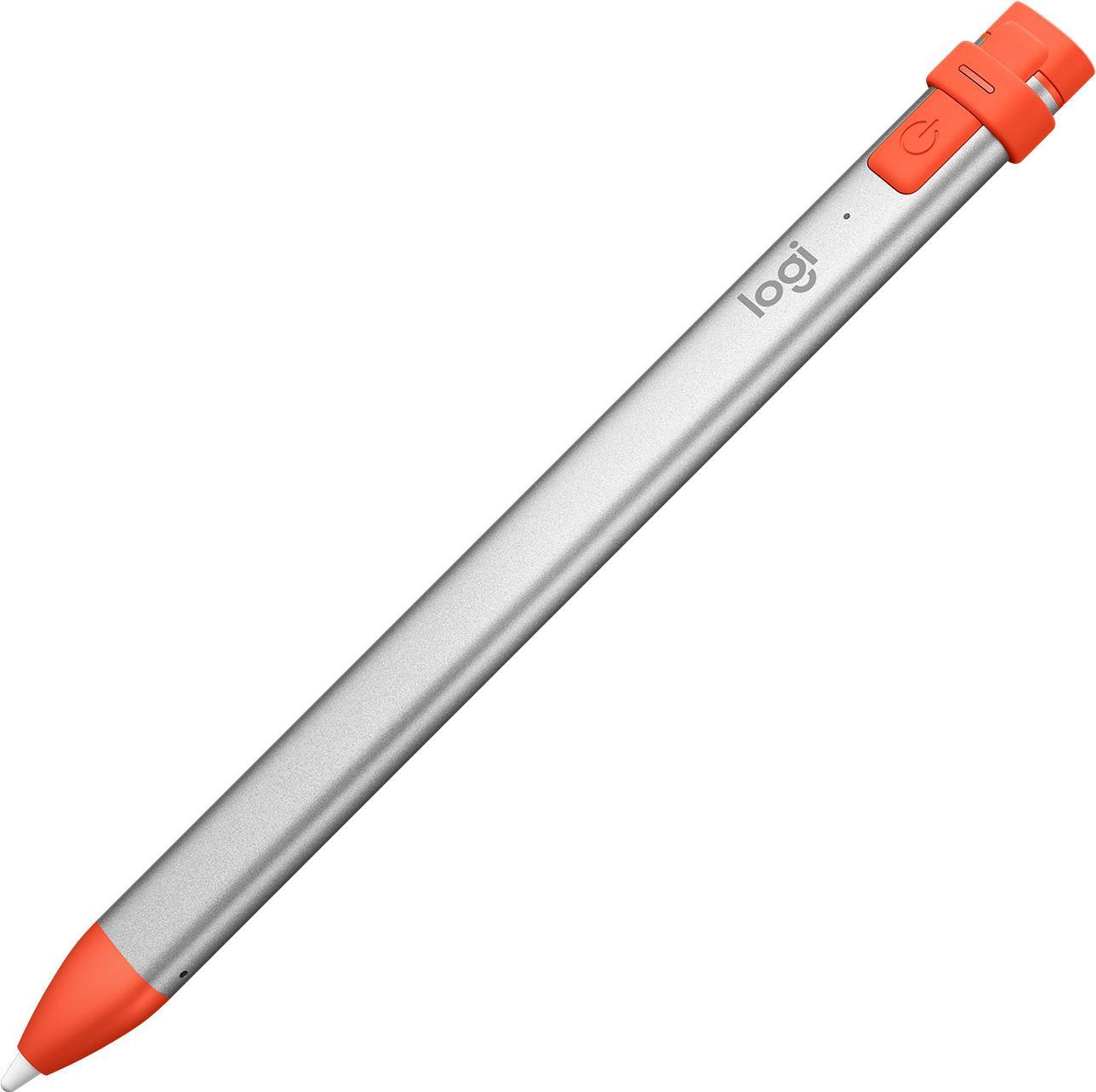 Logitech Crayon - Digitaler Stift - kabellos - Intense Sorbet - für Apple 10.2  iPad, 10.5  iPad Air (3rd generation), 10.9  iPad Air (4th generation, 5th generation), 27,90cm (11)  iPad Pro, 12.9  iPad Pro (3th generation, 4th generation, 5th generation)