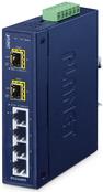 Planet Industrial 4-Port Ring Ethernet Switch IFGS-620TF - Switch - 4-Port (IFGS-620TF)