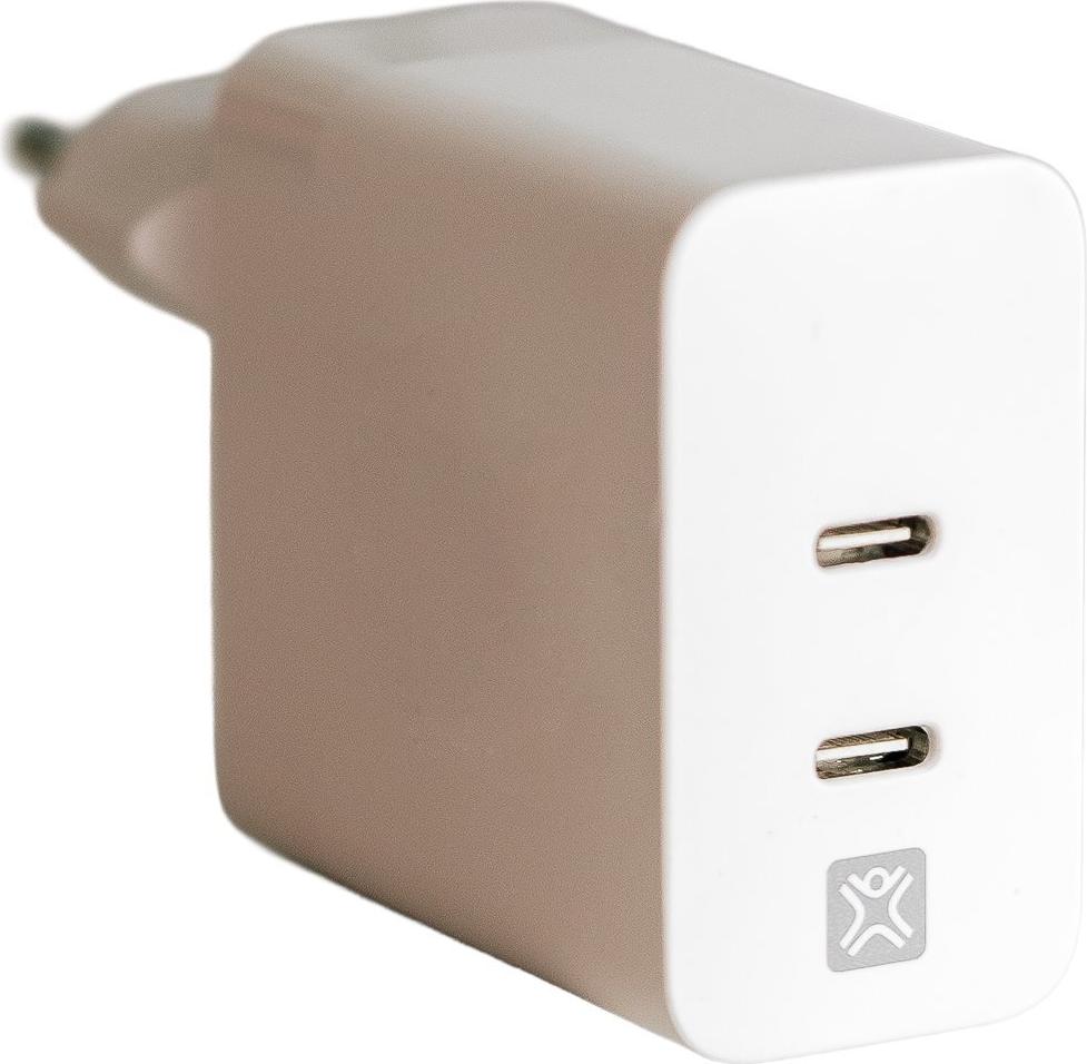 XtremeMac XWH-SPC60-03 Ladegerät für Mobilgeräte Smartphone - Tablets Weiß AC Schnellladung Drinnen (XWH-SPC60-03)