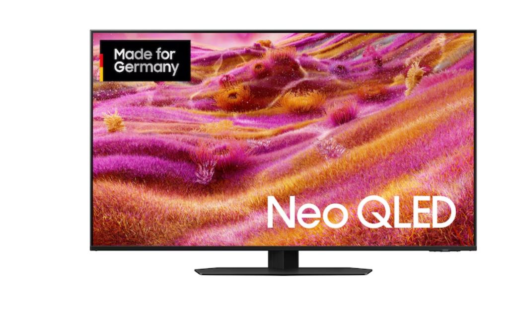 Samsung GQ55QN90FATXZG, QLED-Fernseher - 138 cm (55 Zoll), schwarz, UltraHD/4K, Neo-QLED, Mini-LED, PVR, Tripple-Twin-Tuner, 120Hz Panel [Energieklasse F] (GQ55QN90FATXZG)