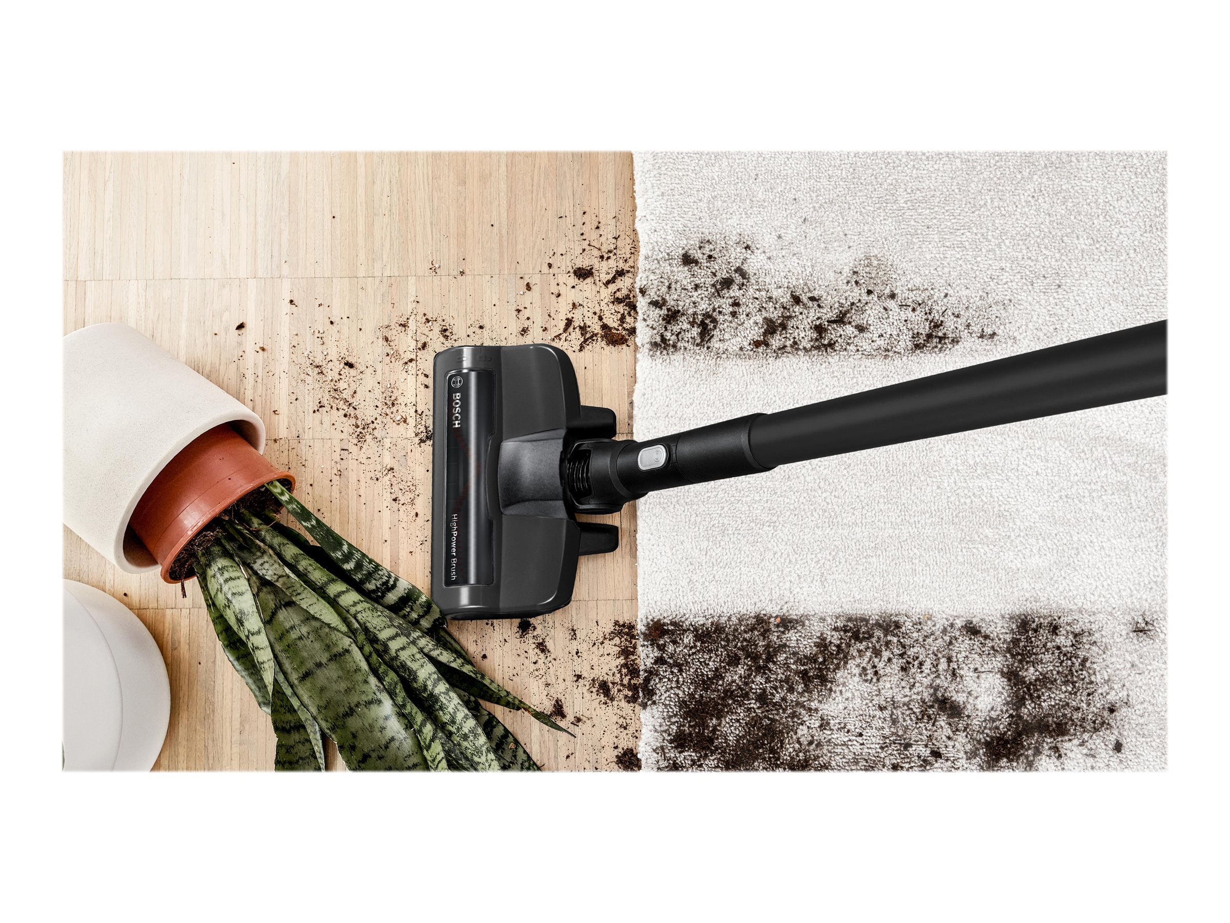 Bosch Serie 8 BSS825ALL Stabstaubsauger/Elektrischer Besen Beutellos Schwarz - Weiß (BSS825ALL)