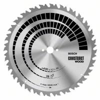 Bosch Standard for Construct Wood - Kreissägeblatt - für Spanplatte, poröser Beton, Bauholz - 700 mm - 46 Zähne (2608640762)