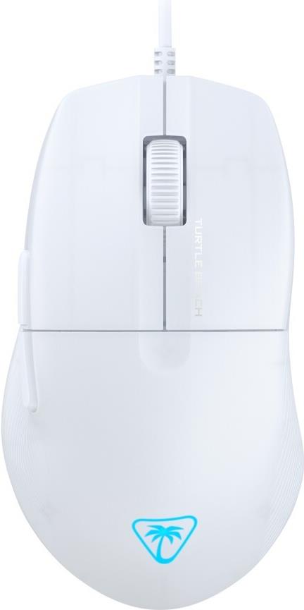 Turtle Beach Pure SEL  Ultraleichte - ergonomische RGB-Gaming-Maus - optischer 8K DPI-Sensor - mechanische Schalter - Vorspannsystem - reine PTFE-Gleitelemente - RGB-Beleuchtung Weiß (TBM-1001-15)