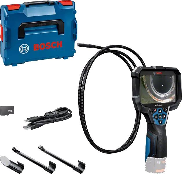 Bosch GIC 12V-5-27 C PROFESSIONAL. Display-Auflösung: 1280 x 720 Pixel, Bildschirmdiagonale: 12,7 cm (5). Video-Auflösung: 1280 x 720 Pixel, Foto Auflösung(en): 1280x720, Blickwinkel (FOV): 75°. Sondendurchmesser: 8,3 mm, Produktfarbe: Schwarz, Blau, Rot,