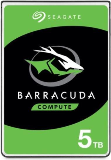 Seagate Guardian BarraCuda ST5000LM000 - Festplatte - 5 TB - intern - 2.5 (6.4 cm) - SATA 6Gb/s - 5400 U/min - Puffer: 128 MB