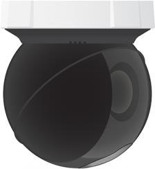 AXIS TQ6802 - Kamerakuppel - klar - für AXIS Q6125-LE PTZ Network Camera 50Hz, Q6125-LE PTZ Network Camera 60Hz (01817-001)