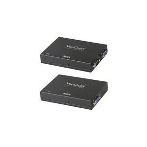 ATEN VanCryst VE170 Cat 5 Audio/Video Extender Transmitter and Receiver Units - Erweiterung für Video/Audio - bis zu 300 m (VE170-AT-G)