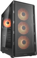 Cougar Gehäuse Midi-Tower Airface Pure PRO ARGB Schwarz - Midi/Minitower - ATX (382GA50.0003)