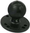 RAM Mounts runde Basisplatte (AMPS) - C-Kugel (1.5 ), im Polybeutel (RAM-202U)