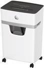 HP OneShred 10MC Aktenvernichter mit Partikelschnitt P-5, 2 x 15 mm, bis 10 Blatt, weiß (2804)