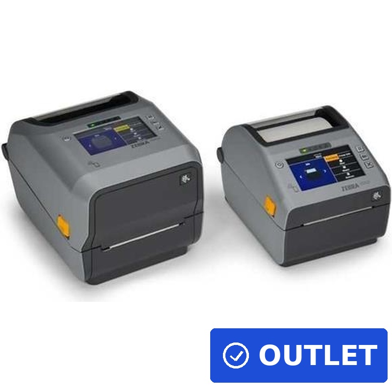 Zebra ZD621t Etikettendrucker Thermotransfer 300 dpi 152 mm/s 118 mm Rolle USB LAN Bluetooth Grau (ZD6A143-30EF00EZ) - Sonderposten