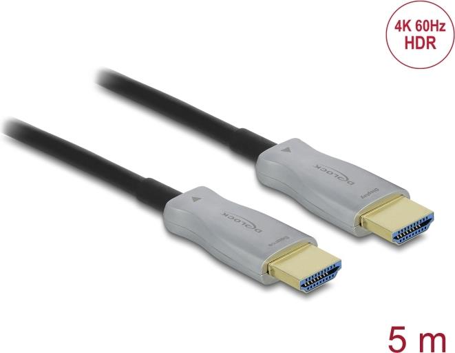 Delock Aktives Optisches Kabel HDMI 4K 60 Hz - Kabel - Digital/Display/Video (84959)