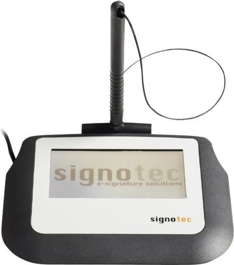 Signotec Pad Sigma Signature Pad with Backlight - Unterschriften-Terminal mit LCD Anzeige - 9,5 x 4,7 cm - verkabelt - USB - Nicht Terminal fähig!! (ST-BE105-2-U100)