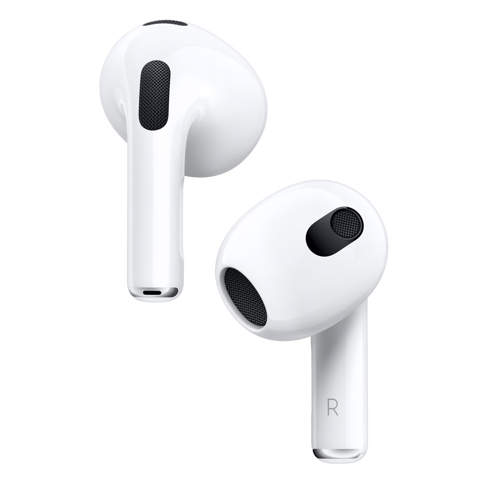 Apple AirPods 3. Generation mit Lightning Ladecase - True Wireless In-Ear Kopfhörer (MPNY3ZM/A)