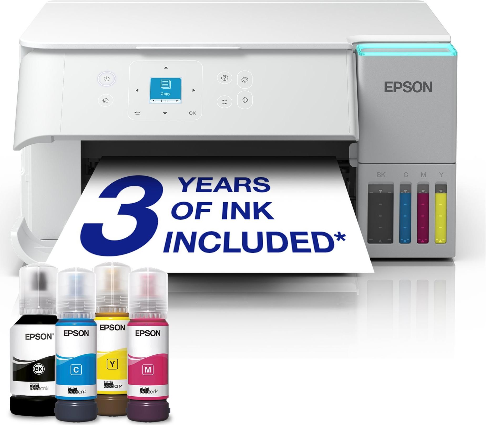 Epson EcoTank ET-2959 - Multifunktionsdrucker - Farbe - Tintenstrahl - ITS - A4 (210 x 297 mm) (Original) - A4/Letter (Medien) - bis zu 15 Seiten/Min. (Drucken) - 100 Blatt - Wi-Fi(ac), USB - Schwarz (C11CL41415)