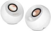 Creative Labs Pebble Pro weiss Klinke USB-A/C Bluetooth Digitalverstärker - Lautsprecher - Bluetooth 5 (51MF1710AA003)