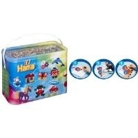 Hama Bügelperlen midi Volltonmix, im Eimer Durchmesser Bügelperle midi: 5,0 mm - 1 Stück (208-67)