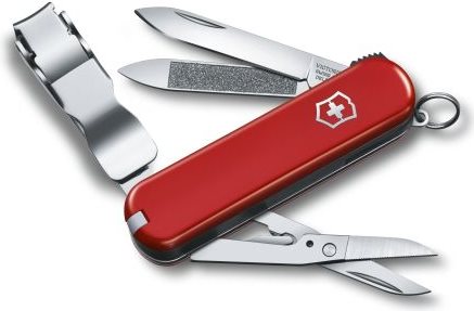 Victorinox NAILCLIP 580 - Gleitgelenk-Messer - Multi-Tool-Messer - ABS Synthetik - 17,5 mm - 36 g (0.6463)