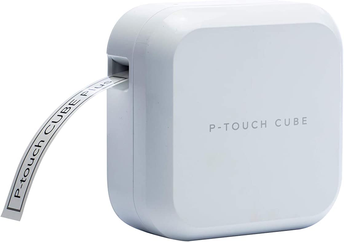 Brother P-Touch Cube Plus PT-P710BT - Etikettendrucker - Thermal Transfer - Rolle (2,4 cm) - 180 x 360 dpi - bis zu 20 mm/Sek. - USB 2.0, Bluetooth 2.1 EDR - automatisches Schneiden (PTP710BTHZ1)