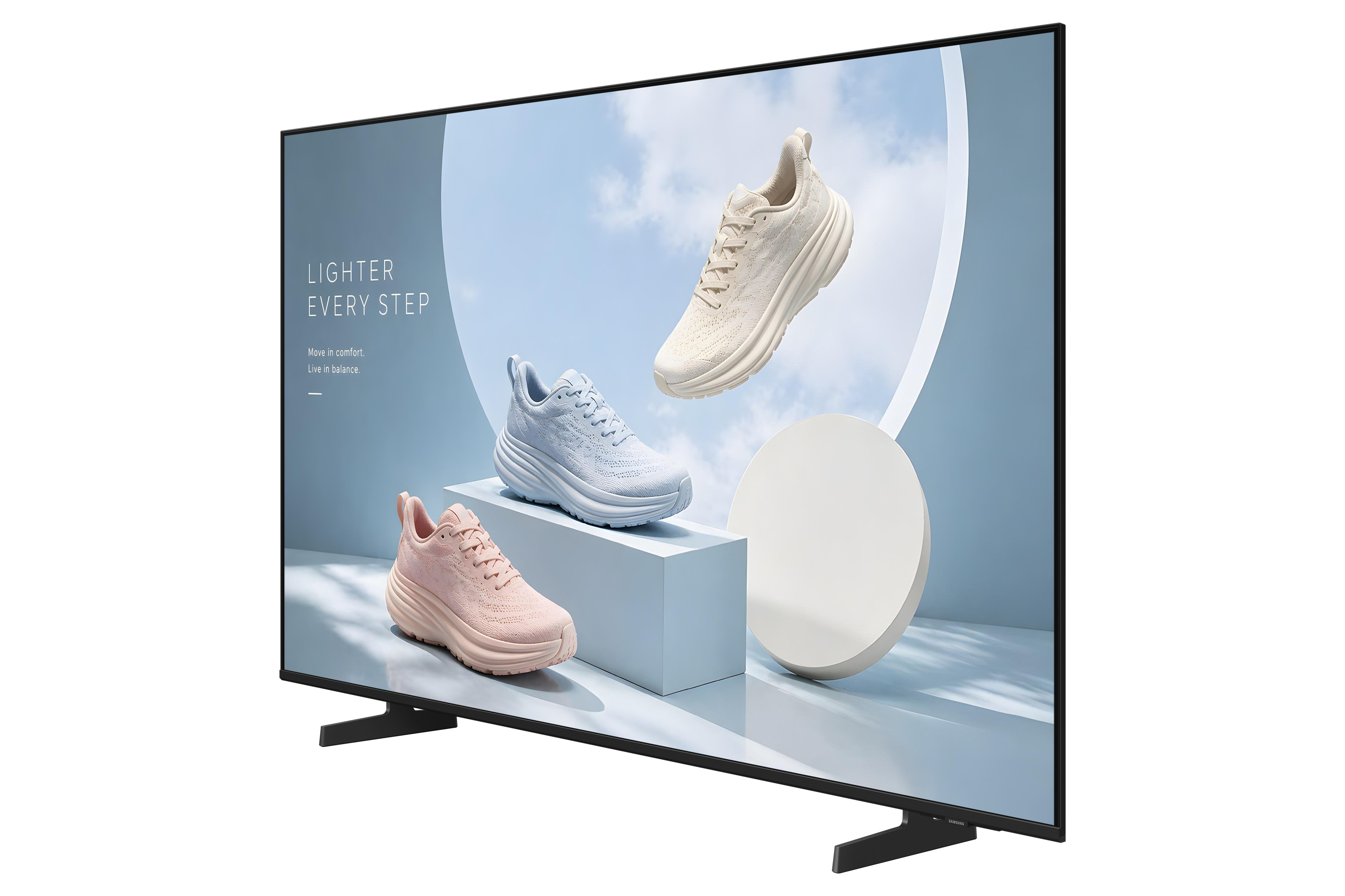 Samsung BE43HX-H - 107.9 cm (43) Diagonalklasse BEHX-H Series LCD-TV mit LED-Hintergrundbeleuchtung - Crystal UHD - Digital Signage - Smart TV - Tizen OS - 4K UHD (2160p) 3840 x 2160 - HDR - Schwarz (LH43BEHHLGUXEN)