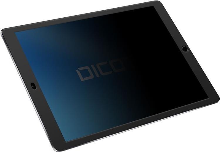 DICOTA Secret - Bildschirmschutz für Tablet - mit Sichtschutzfilter - 2-Wege - Schwarz - für Apple 9.7  iPad (5. Generation, 6. Generation), iPad Air, iPad Air 2 (D31657)