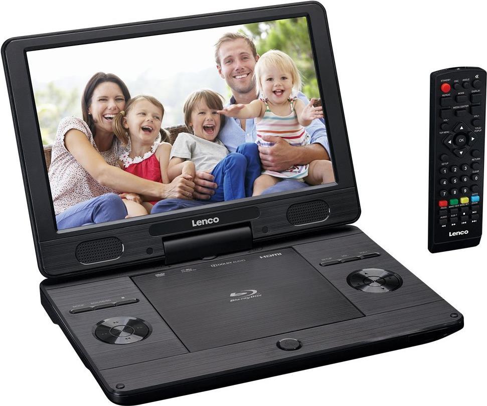 Lenco BRP-1150BK - Blu-ray-Disk-Player - tragbar -Anzeige: 29.5 cm (11.5) - Schwarz