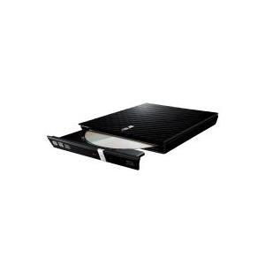 ASUS SDRW-08D2S-U LITE - Laufwerk - DVD+/-RW (+/-R DL) / DVD-RAM - 8x/8x/5x - USB2.0 - extern - Schwarz (90-DQ0435-UA221KZ)