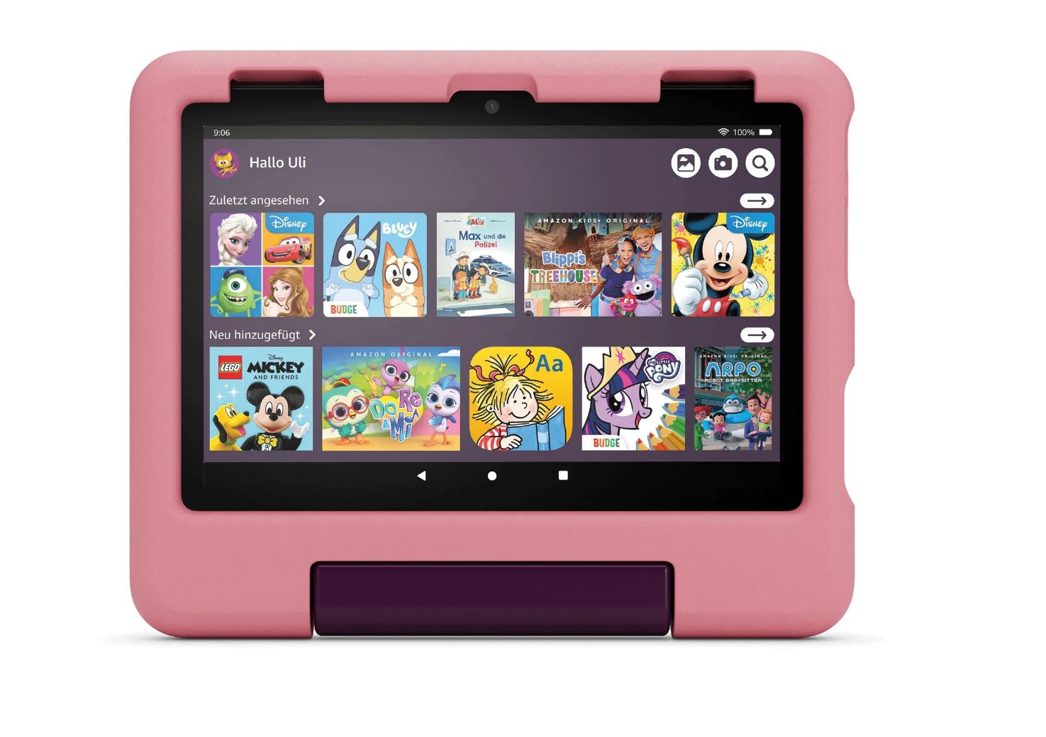 Amazon Fire HD 8 Kids Edition (2024, 12. Gen.) Tablet, 32 GB, 20.3 cm (8), Pink (B0CVDRDMZW)