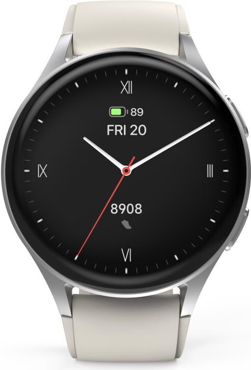 Hama Smartwatch 8900 3,3 cm (1.3) AMOLED 42 mm Digital 466 x 466 Pixel Touchscreen Silber GPS (00178612)