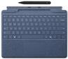 Microsoft Surface Pro Keyboard - Tastatur - mit Trackpad, Beschleunigungsmesser, Surface Slim Pen 2 Ablage- und Ladeschale - QWERTZ - Deutsch/Österreichisch - Saphir - mit Slim Pen 2 - für Surface Pro 10, Pro 11, Pro 8, Pro 9, Pro Copilot+ PC, Pro Copilot