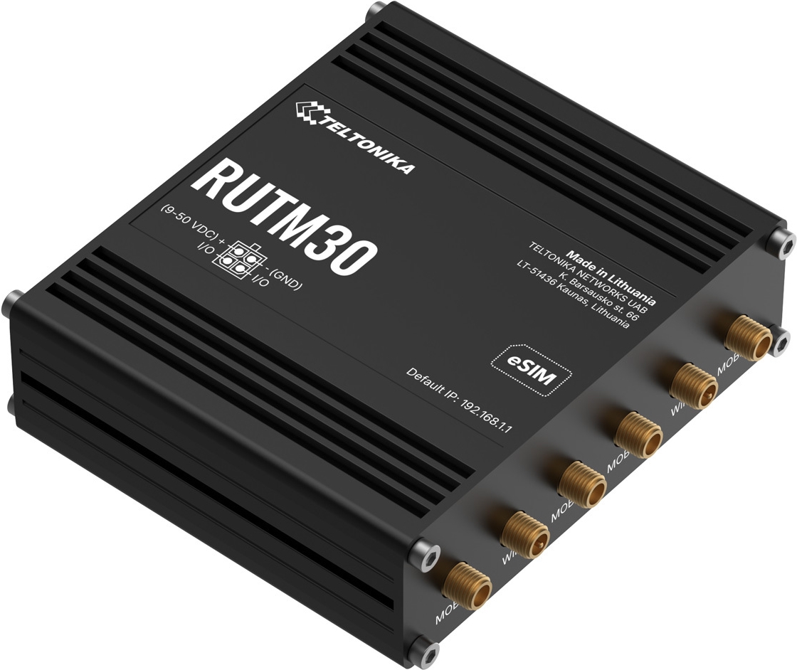 Teltonika COMPACT 5G Router RUTM30 - Router - WLAN (RUTM30000000)