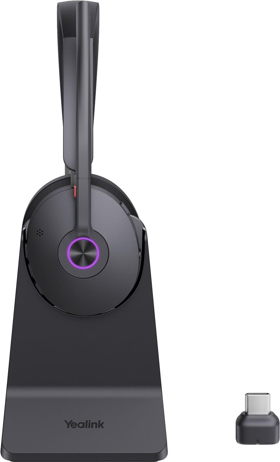 Yealink Bluetooth Headset - BH74 with Stand UC USB-C/A - Headset - Rausch-Unterdrückung (1208684)