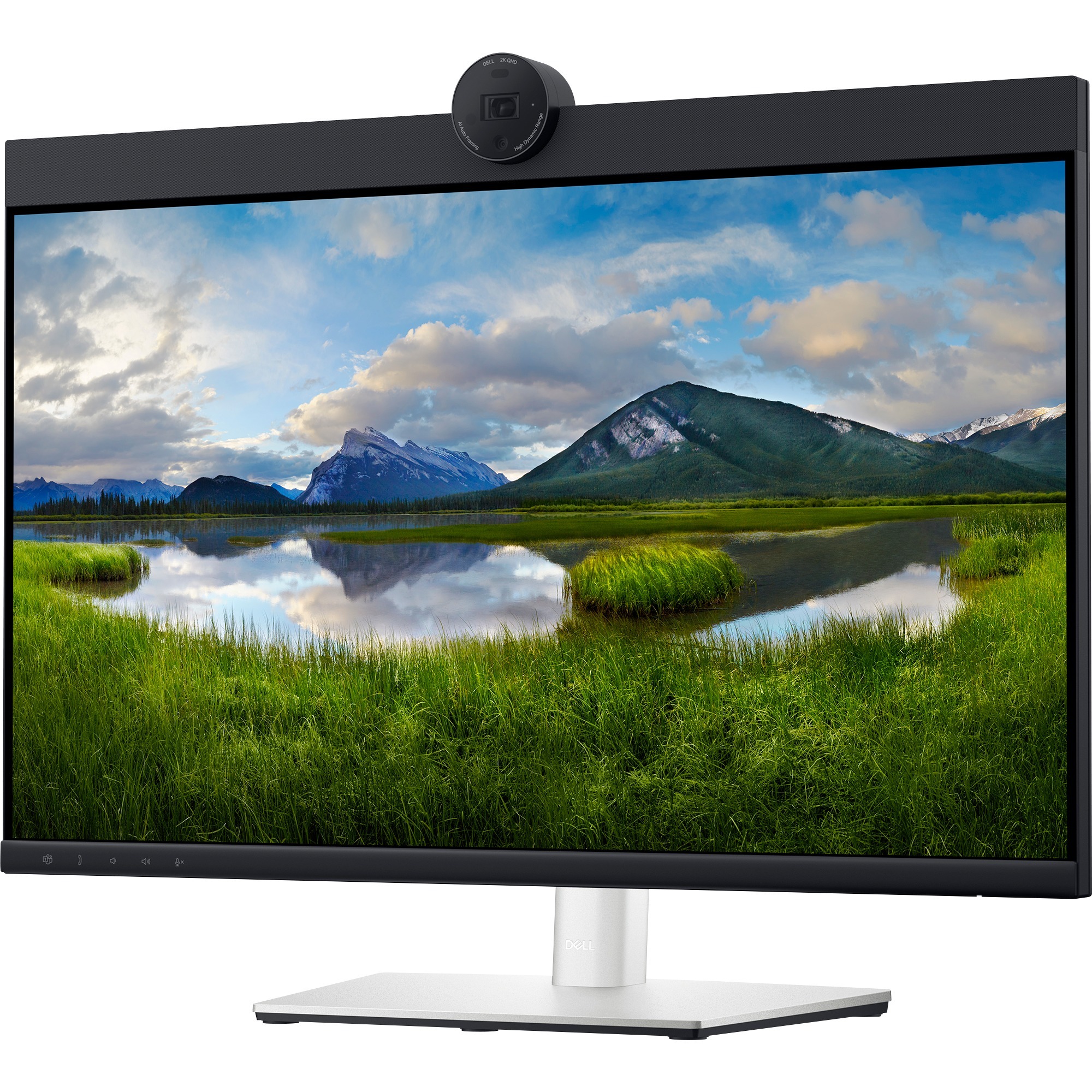 Dell 24 Video Conferencing Monitor P2424HEB - LED-Monitor - 61 cm (24) (23.8 sichtbar) - 1920 x 1080 Full HD (1080p) @ 60 Hz - IPS - 250 cd/m² - 1000:1 - 5 ms - HDMI, DisplayPort, USB-C - Lautsprecher - BTO - mit 3 Jahre Basic Hardware Service mit Advan [