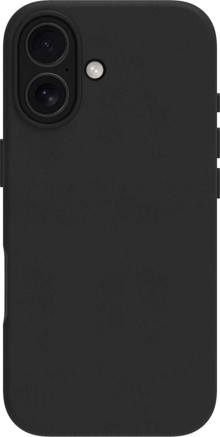 dbramante1928 Roskilde - Hintere Abdeckung für Mobiltelefon - MagSafe-Kompatibilität - genarbtes Leder - Schwarz - für Apple iPhone 17 (RO63GTBL6632)