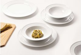 Ritzenhoff & Breker Tafelservice SIMPLE, 8-teilig aus Porzellan, spülmaschinenfest, bestehend aus: - 1 Stück (420838)