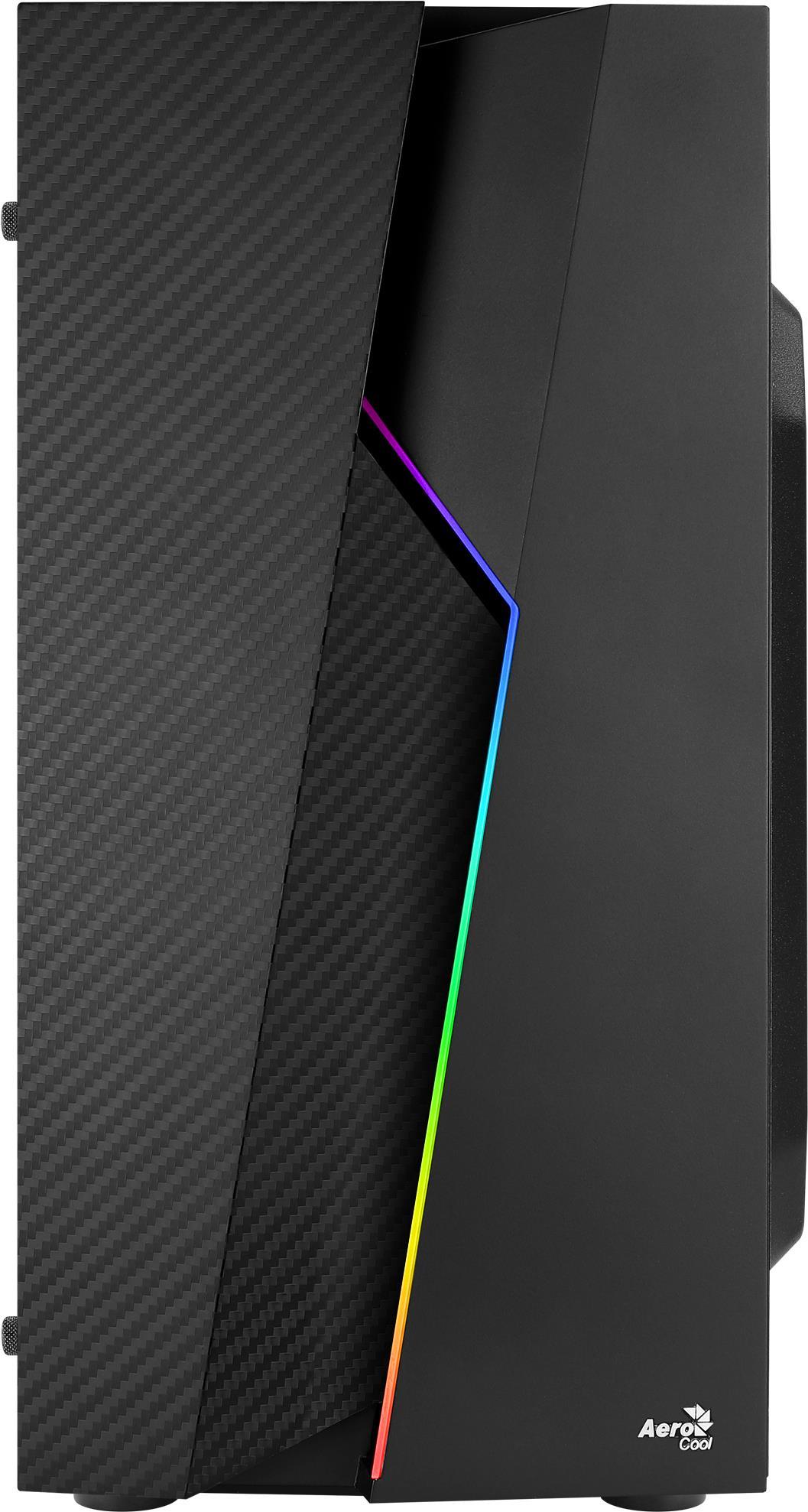 Aerocool Bolt Mini - Mini-Tower - PC - ABS Synthetik - Acryl - SPCC - Schwarz - Micro ATX,Mini-ATX - Gaming (ACCF-PV20012.11)