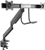 StarTech.com DUAL MONITOR ARM - HEAVY-DUTY StarTech.com ARMSLMBARDUO Monitorhalterung (dual Monitor, Synchronisierte Höhenverstellung, Tischklemme, VESA) (ARMSLMBARDUO)