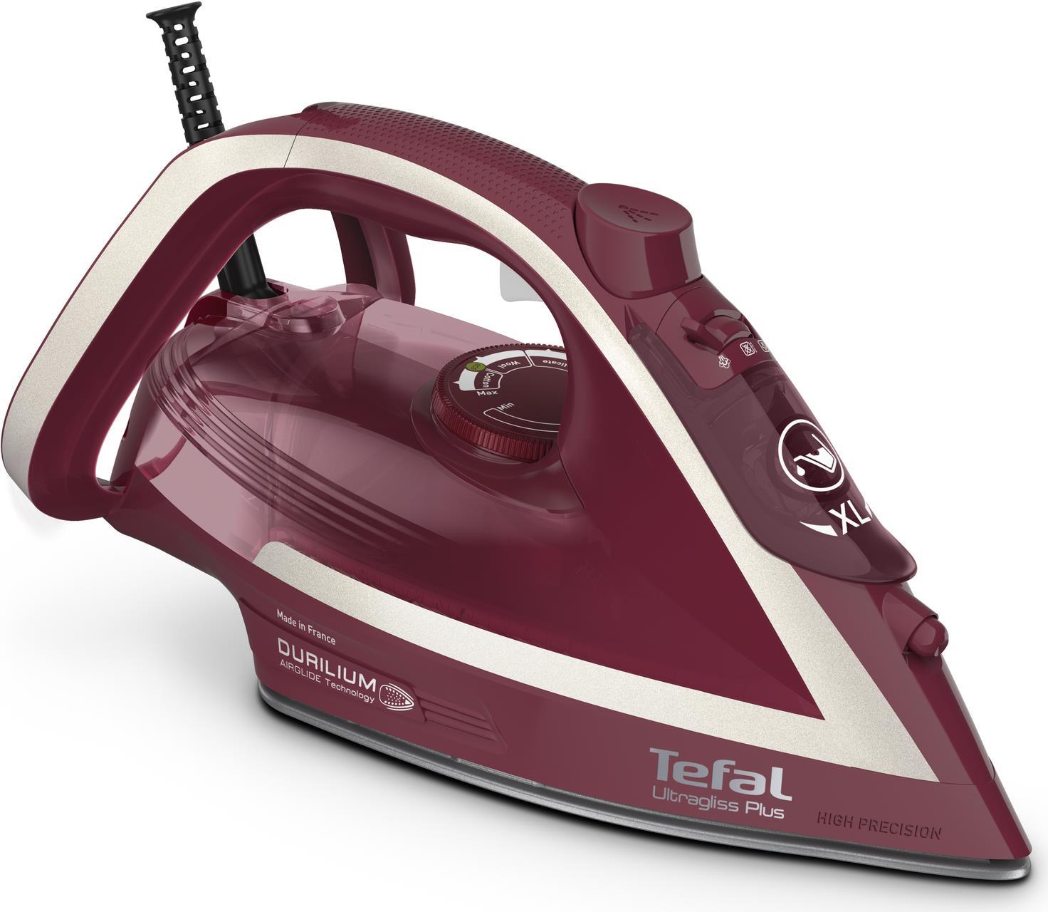 Tefal FV6820 Bügeleisen Dampfbügeleisen Rot - Silber 2800 W (FV6820)