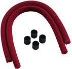 CableMod AIO Sleeving Kit - Flüssigkühlsystem für Rohrummantelung - Rot - für EVGA CLC 120, CLC 240, CLC 280, GeForce GTX 10XX, GTX 970, NZXT Kraken X42, X52, X62 (CM-ASK-S2KR-R)