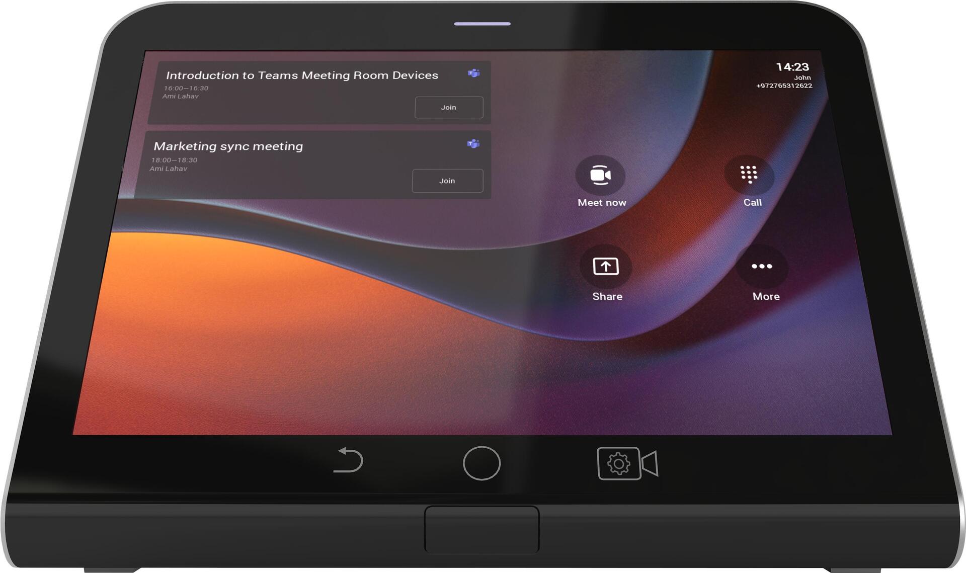 AudioCodes RX-PAD - Besprechungsraum-Controller (TEAMS-RX-PAD)