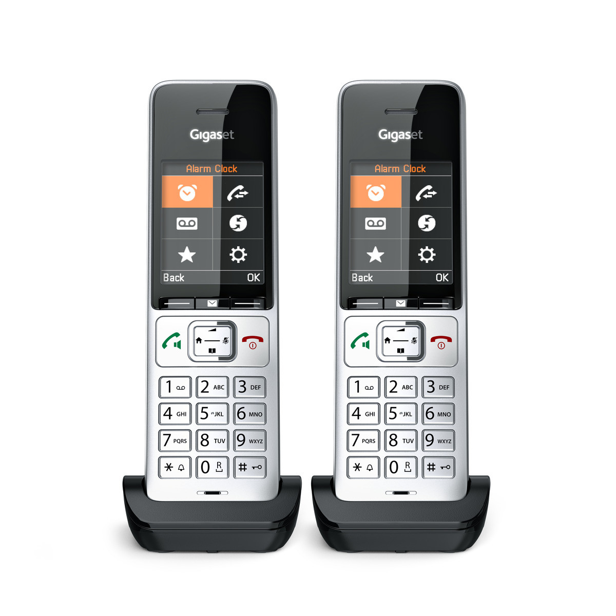 Gigaset 500HX duo COMFORT - Schnurloses Erweiterungshandgerät - ECO DECTGAPCAT-iq + zusätzliches Handset (L36852-H3061-R101)
