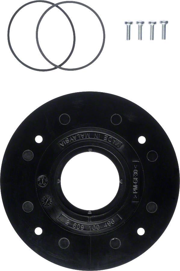 Bosch Accessories Grundplatte rund, Zubehör für Bosch-Kantenfräse GKF 600 Professional 2608000333