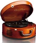 Lenco TT-34 Plattenspieler Audio-Plattenspieler mit Riemenantrieb Braun (TT34)