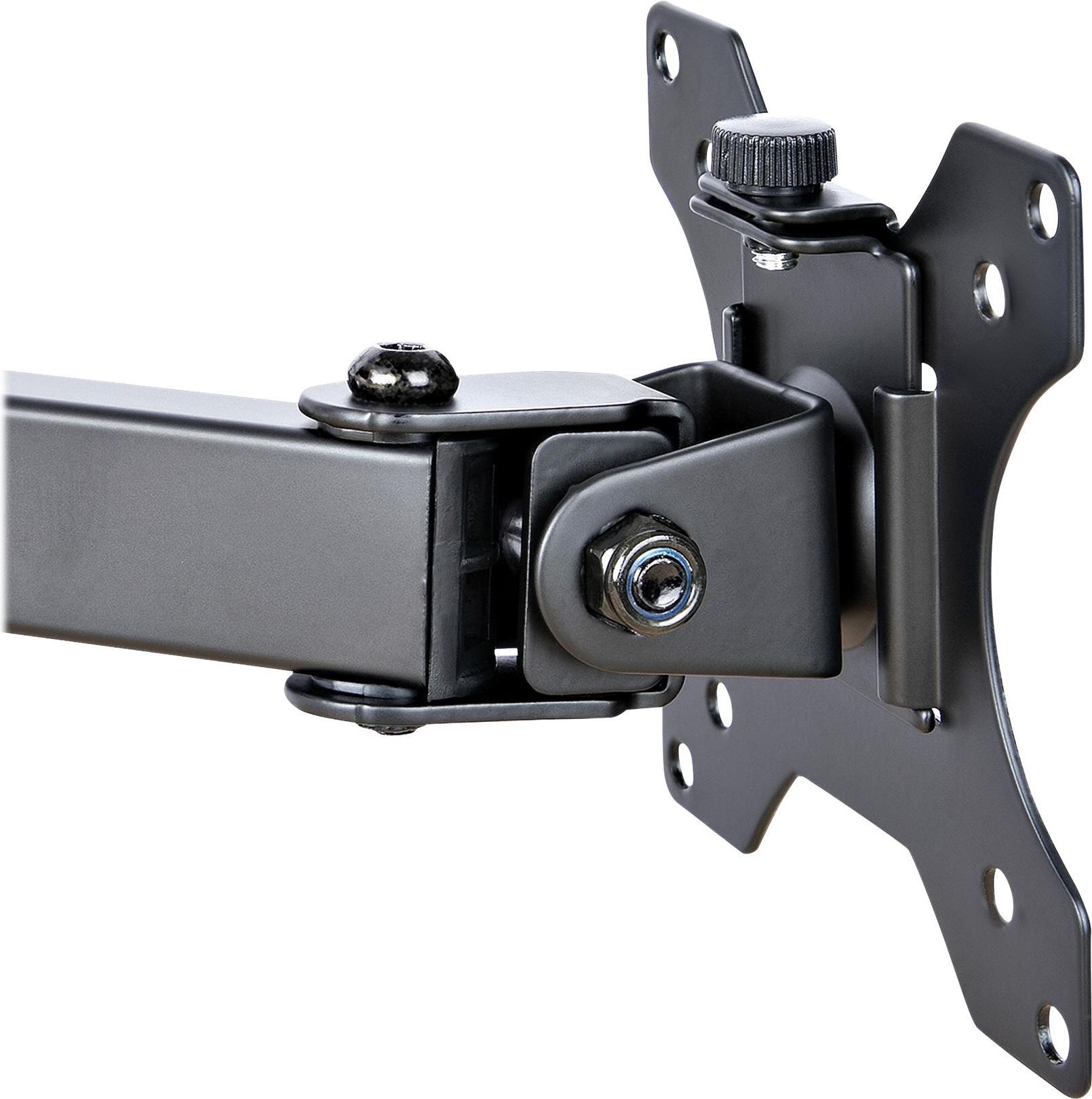 StarTech.com Monitor und laptop halterung - verstellbarer Monitorarm mit Laptop-Notebook arm - Schreibtisch VESA Monitorhalterung-Monitorständer für C-Klemme/Durchführungsmontage und Bildschirm arm (A2-LAPTOP-DESK-MOUNT)