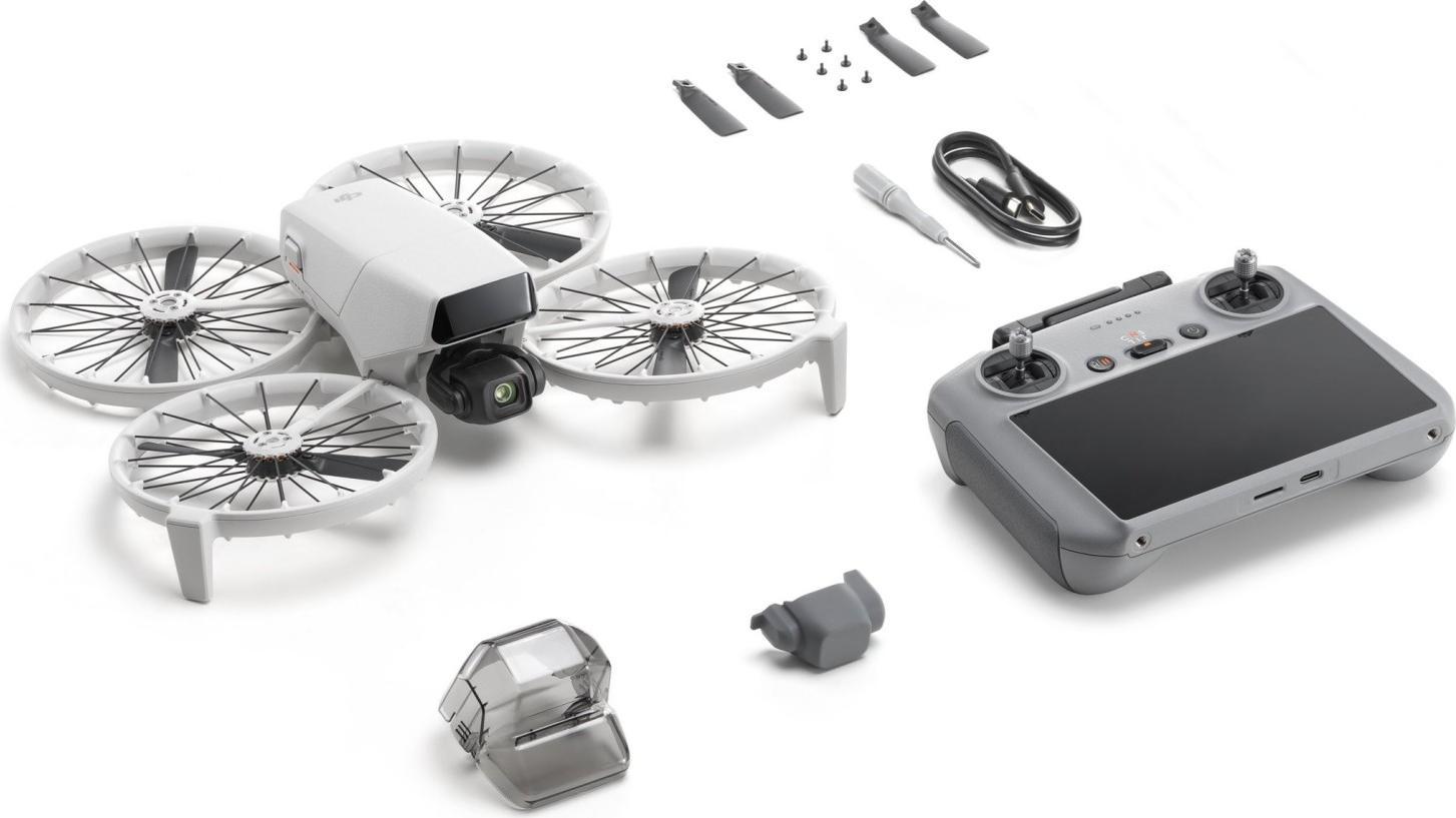 DJI Flip (DJI RC 2) -  (RC 2 Fernsteuerung mit Bildschirm), Drohne mit Kamera  (181161) - Sonderposten