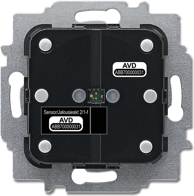 Busch-Jaeger 2CKA006220A0018 - Auslöser Rollo/Jalousie - 2 Kanäle - IP20 - Schwarz - Grau - 6230-2x-xxx - 6231-2x-xxx - 6232-2x-xxx - 6233-2x-xxx - 6234-2x-xxx - RoHS CE (2CKA006220A0018)
